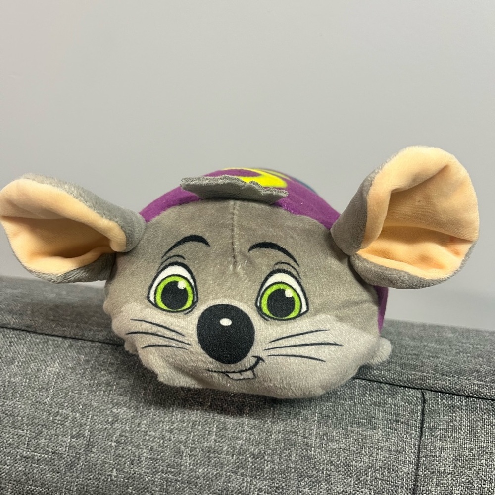 Chuck E Cheese Good Stuff Plush Stackable 7 Inch Stuffed Animal Toy